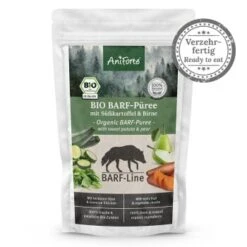 Aniforte BIO BARF Püree - Süßkartoffel & Birne 5 X 150g