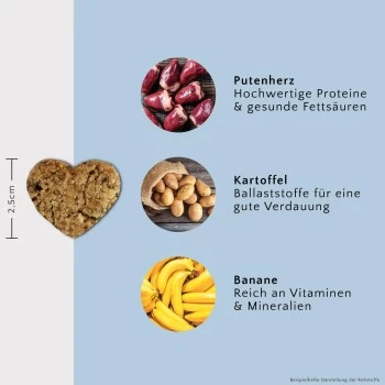 FAVLY Petfood Nature Cookies Pute 360 G 4 FAVLY Petfood Nature Cookies Pute 360 G – Bild 4