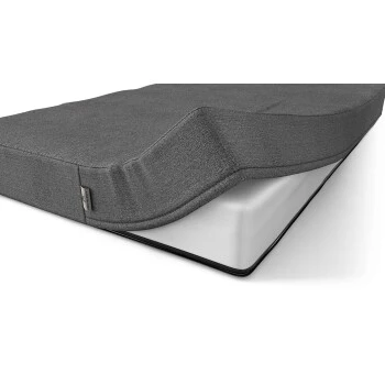 Knuffelwuff Orthopädische Inkontinenz Hundematte 95 Grad Waschbar Grau L 3 Knuffelwuff Orthopädische Inkontinenz Hundematte 95 Grad Waschbar Grau L – Bild 3