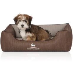 Knuffelwuff Orthopädisches Hundebett Outlander Aus Laser-gestepptem Kunstleder Braun/ Grau M-L -Wuff Welt 4812372352531495da14b777a4fd444e7ad9e95f 1411971 de DE ed20b3da7e87a6a2bb950af8d322d55d5cfacba1boC6iv