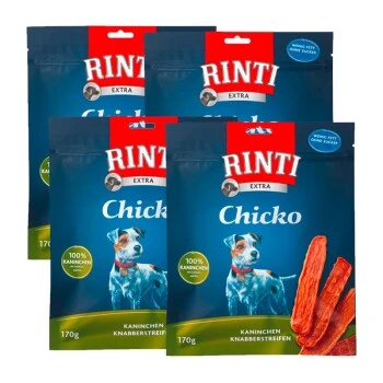 RINTI Chicko Sparpaket Kaninchen 4x170 G 1 RINTI Chicko Sparpaket Kaninchen 4x170 G