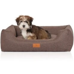 Knuffelwuff Hundebett Lotte Aus Velours Mit Feinem Handwebcharakter Braun/ Grau M-L -Wuff Welt bd30c4e329fdc8d3ed93139090e0017157d70635 1411884 de DE dc8c51e5f4134f9d47f5aae4c7384c06e3fd798ePrieZZ