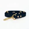 THE DOG IDEA Biothane Hundeleine Gold Navy