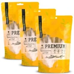 FAVLY Petfood Premium Naturkauartikel Kaninchenohren Mit Fell 360 G