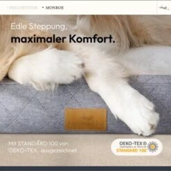Freudentier Orthopädisches Hundebett Mit Memory Foam, Edel Gesteppt M 12 Freudentier Orthopädisches Hundebett Mit Memory Foam, Edel Gesteppt M -Wuff Welt e3c7c446c584d146e969e61b8e95db113f7ebd3c 1676841 de DE 05094e42ef44c0bb1ae8f676a9587000bc9af9bf90aIgv