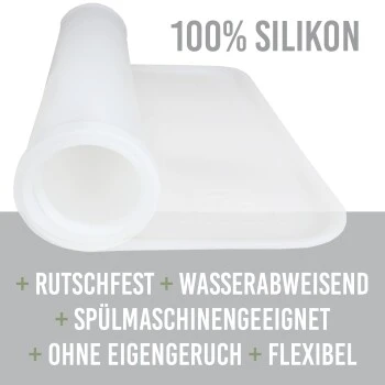 KaraLuna Basic Napfunterlage Transparent L 4 KaraLuna Basic Napfunterlage Transparent L – Bild 4