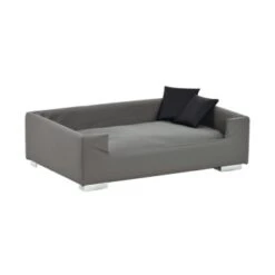 Silvio Design Hundesofa Candy Grau